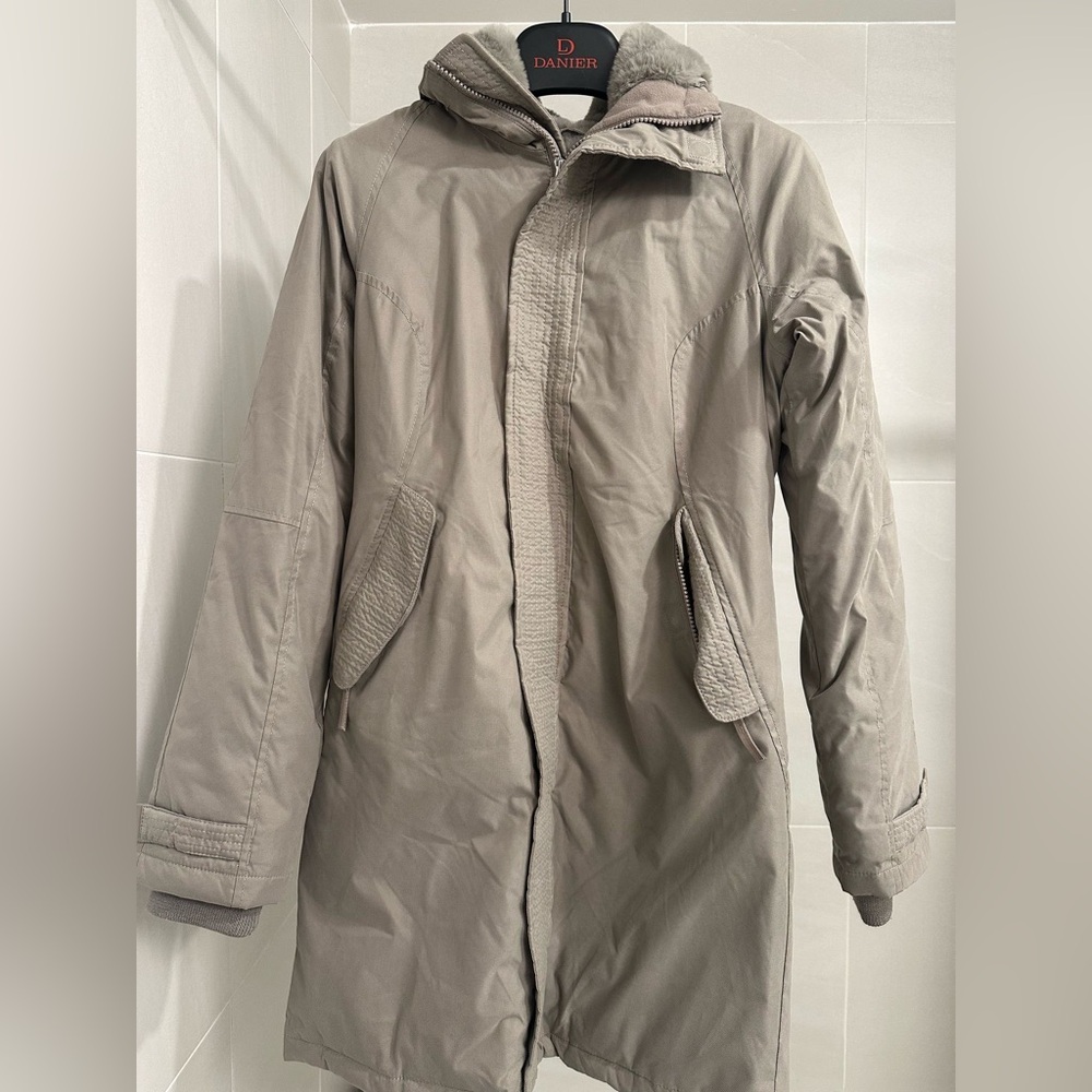 TNA Summit Parka in Taupe - 2XS